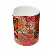 Aboriginal Art Milk Jug - Teddy Gibson